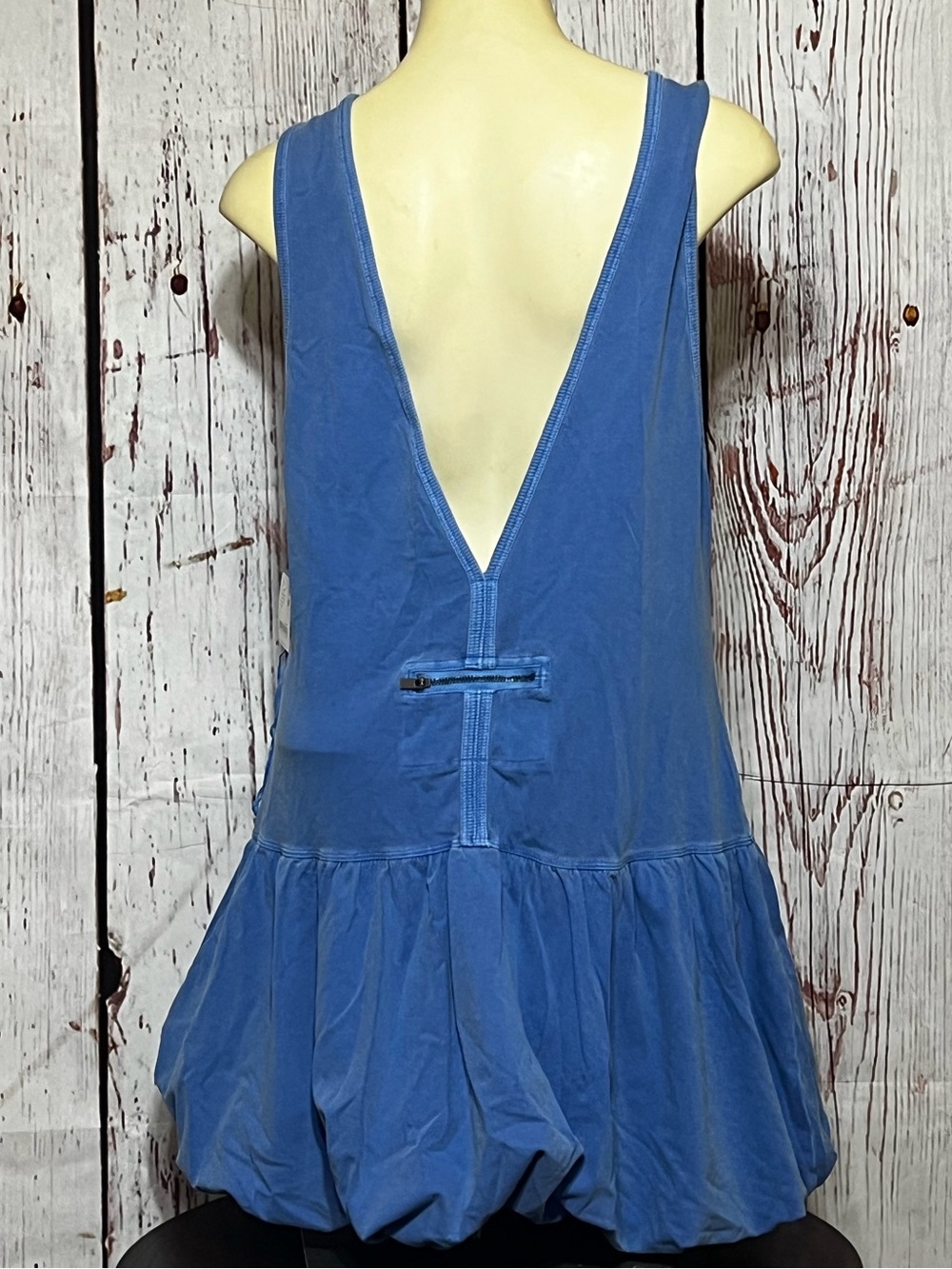 FREE PEOPLE MOVEMENT HOT SHOT BUBBLE SET in Denim Blue women’s Medium NWT - Picture 3 of 12